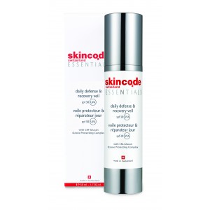 SKINCODE ESSENTIALS Daily Defense & Recovery veil spf 30   50 ml